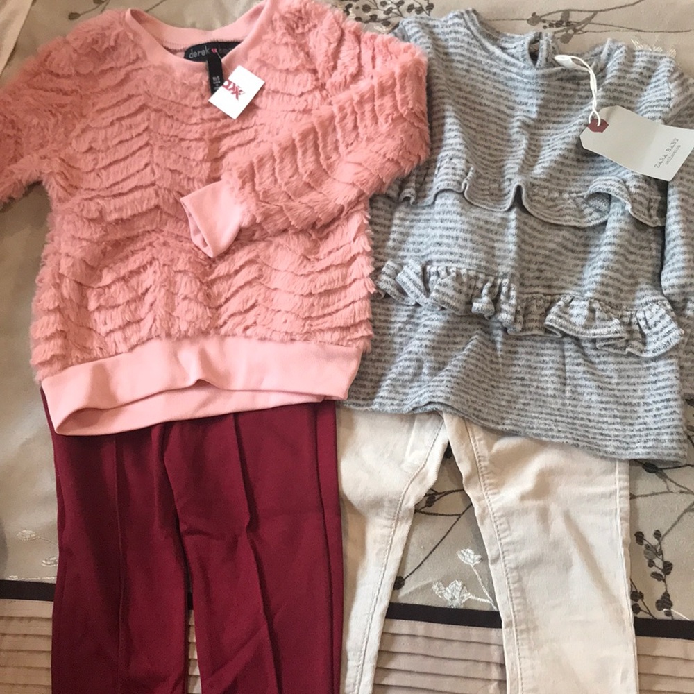 2 toddler matching outfits